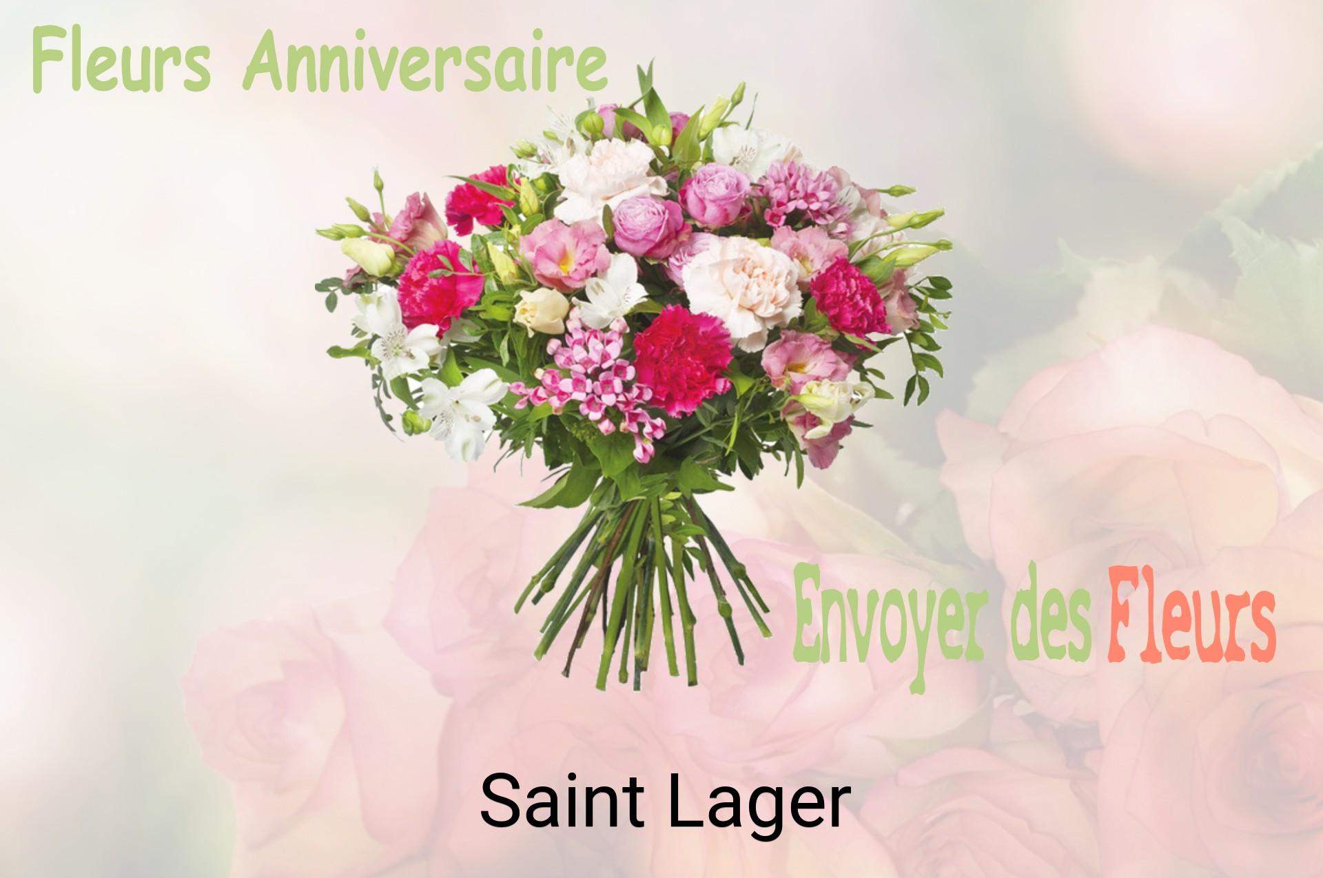Bouquet de fleurs d’anniversaire livré à Saint-Lager