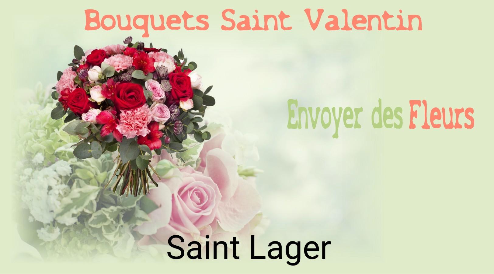 Roses de Saint-Valentin livrées à Saint-Lager